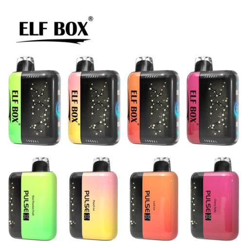 🛒Bulk Wholesale for Loyal Customers – Elf Box Pulse X 25000 Puffs | Dual Mesh Vape Like GeekBar Skyview | 0%-5% Nicotine | 3D LED Display | Rechargeable Disposable - Image 4