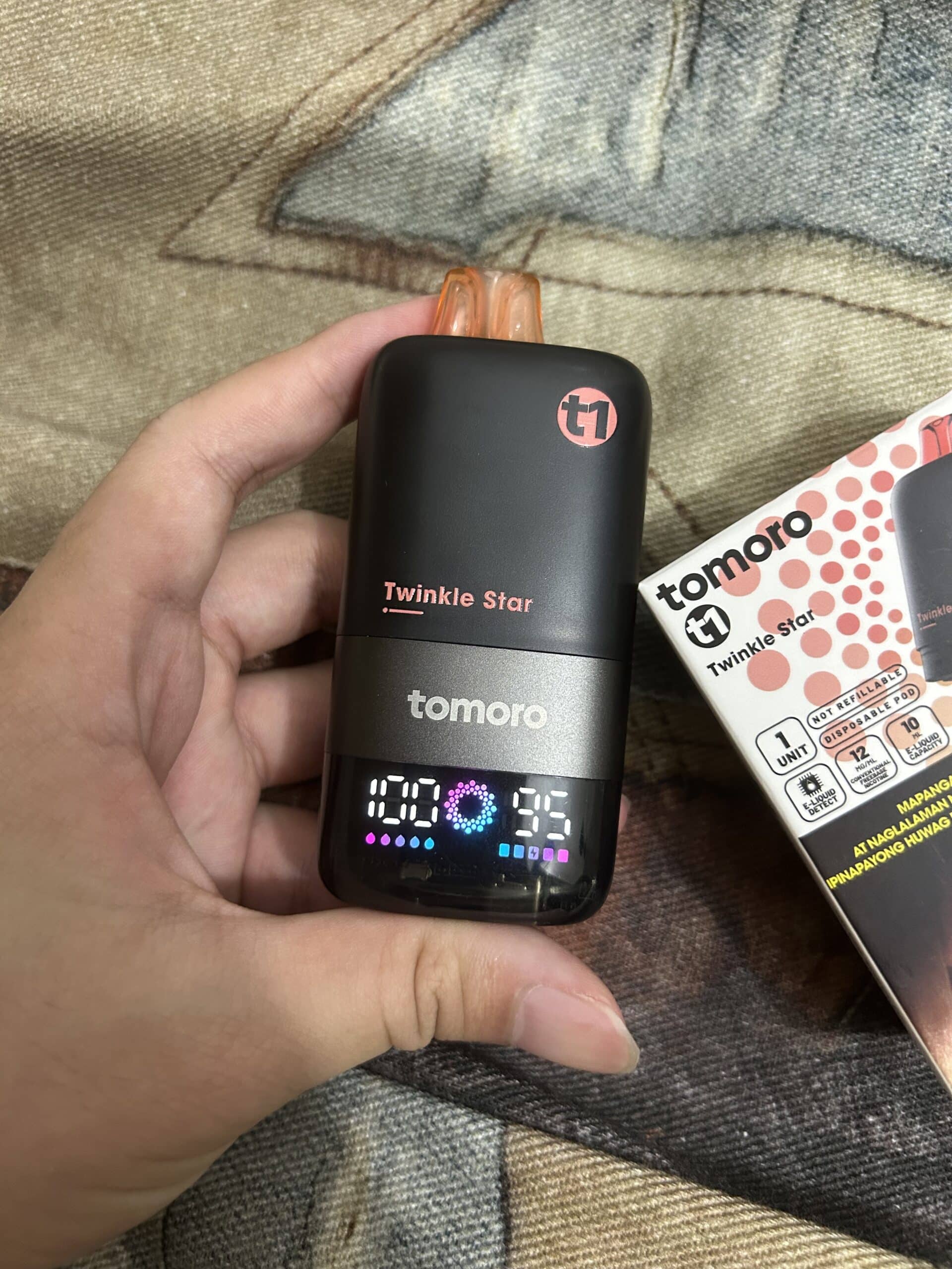 Tomoro T1 Rechargable Battery 650mAh photo review
