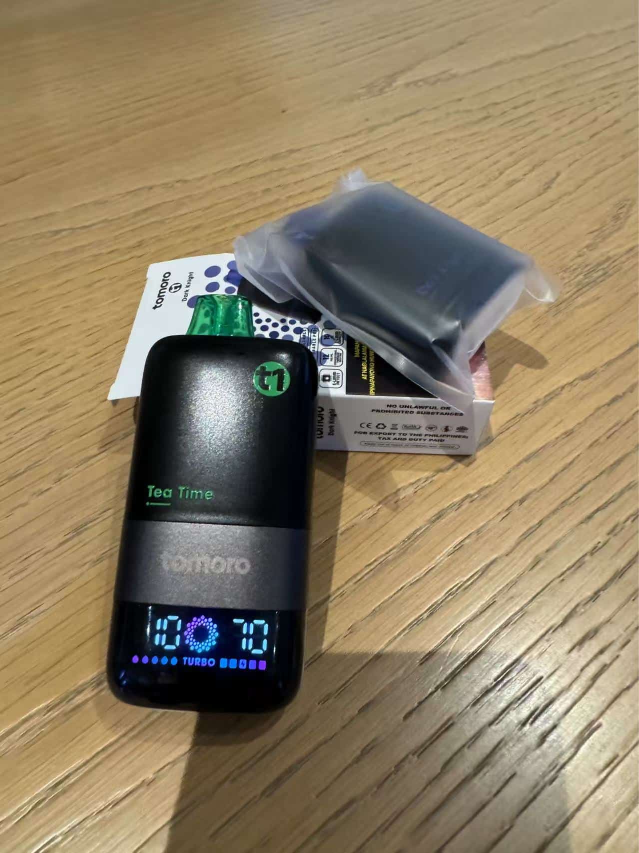 Tomoro T1 Rechargable Battery 650mAh photo review