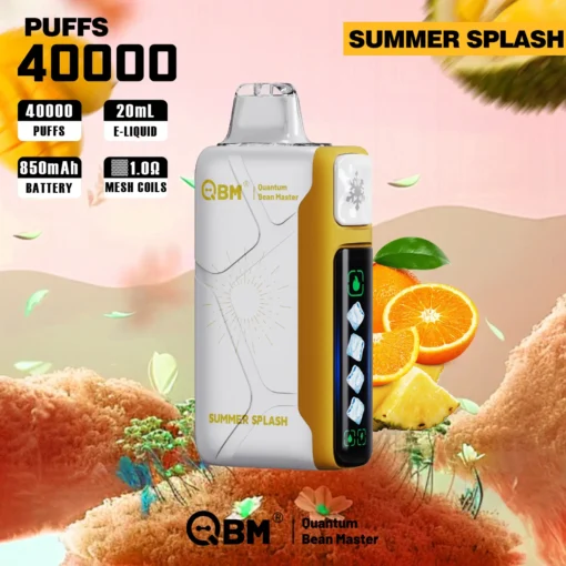 🚀 QBM 5 Levels Ice Control Smart Vape Bar – 40,000 Puffs of Chill ❄️❄️❄️❄️❄️ | All Flavors 🍉🍓🍍 - Image 13