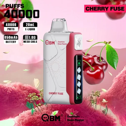 🚀 QBM 5 Levels Ice Control Smart Vape Bar – 40,000 Puffs of Chill ❄️❄️❄️❄️❄️ | All Flavors 🍉🍓🍍 - Image 3