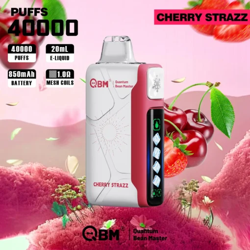 🚀 QBM 5 Levels Ice Control Smart Vape Bar – 40,000 Puffs of Chill ❄️❄️❄️❄️❄️ | All Flavors 🍉🍓🍍 - Image 4