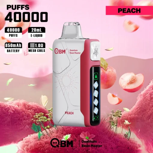 🚀 QBM 5 Levels Ice Control Smart Vape Bar – 40,000 Puffs of Chill ❄️❄️❄️❄️❄️ | All Flavors 🍉🍓🍍 - Image 7