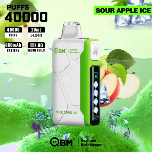 🚀 QBM 5 Levels Ice Control Smart Vape Bar – 40,000 Puffs of Chill ❄️❄️❄️❄️❄️ | All Flavors 🍉🍓🍍 - Image 10
