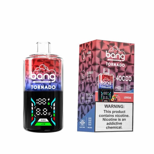 🔥 Bang Tornado 40000 Puffs Disposable Vape – Factory Direct Wholesale for Loyal Customers | Ultra Long-Lasting, Rechargeable, Flavor-Rich! - Image 4
