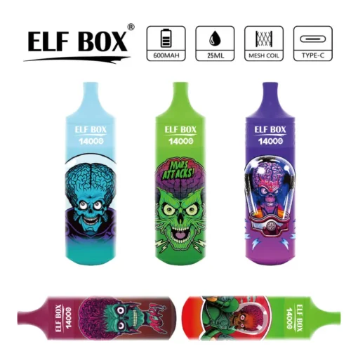 🌈 ELF BOX RGB 14000 Pro – The Stylish Disposable Vape with 14,000 Puffs of Pure Enjoyment - Image 3