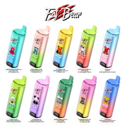Aivono Fat Bear 80000 Puffs