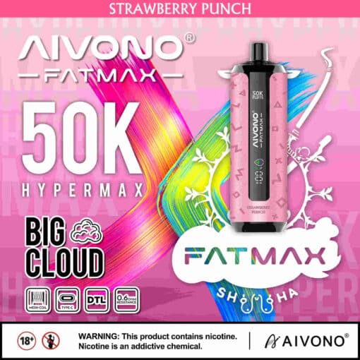 🎉 Aivono Aim Fatmax 50000 Puffs Disposable Vape – Save 25% 🛒| Wholesale Newcomer Deals | Local US Shipping | Fan Favorite ⭐ - Image 11
