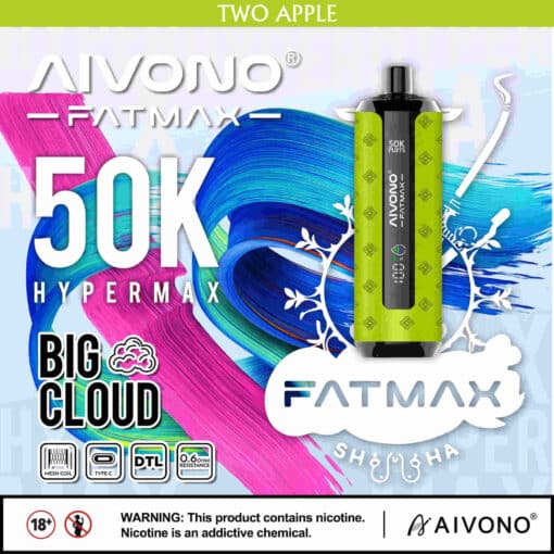 🎉 Aivono Aim Fatmax 50000 Puffs Disposable Vape – Save 25% 🛒| Wholesale Newcomer Deals | Local US Shipping | Fan Favorite ⭐ - Image 3