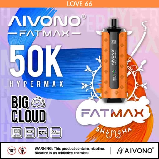 🎉 Aivono Aim Fatmax 50000 Puffs Disposable Vape – Save 25% 🛒| Wholesale Newcomer Deals | Local US Shipping | Fan Favorite ⭐ - Image 6