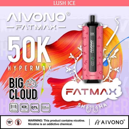 🎉 Aivono Aim Fatmax 50000 Puffs Disposable Vape – Save 25% 🛒| Wholesale Newcomer Deals | Local US Shipping | Fan Favorite ⭐ - Image 8