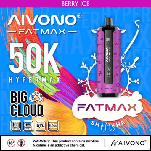 🎉 Aivono Aim Fatmax 50000 Puffs Disposable Vape – Save 25% 🛒| Wholesale Newcomer Deals | Local US Shipping | Fan Favorite ⭐ - Image 10