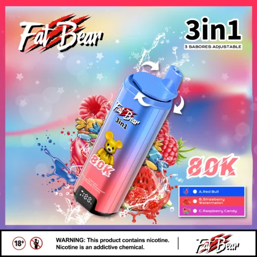 Aivono Fat Bear 80000 Puffs