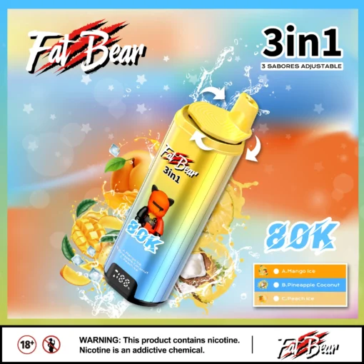 🐻🔥🌈 AIVONO FAT BEAR 80000 Puffs Triple Flavors 🌟 | 🎉 20% OFF 💥 | 🛒 Wholesale Deals for New Customers 🤝 | 🚚 Fast US Shipping 🇺🇸 | ⭐⭐⭐⭐⭐ Rave Reviews ✨💯 - Image 5