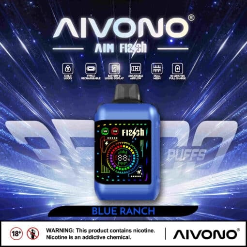 🌟 Aivono Aim Flash 35000 Puffs Disposable Vape 28ml — Big Clouds, Bold Flavors & Huge Savings! - Image 4