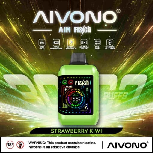 🌟 Aivono Aim Flash 35000 Puffs Disposable Vape 28ml — Big Clouds, Bold Flavors & Huge Savings! - Image 8