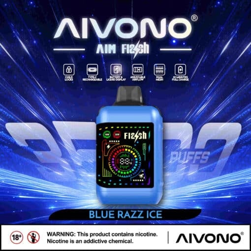 🌟 Aivono Aim Flash 35000 Puffs Disposable Vape 28ml — Big Clouds, Bold Flavors & Huge Savings! - Image 11